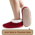 thumbnail image 5 of cosyone1997 Fuzzy House Slippers for Women Indoor, Warm Fluffy Slip-on Shoes Non Slip, Winter Warm Bedroom Moccasin Loafers, Cozy Gifts Unique, 5 of 6