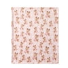 Parent's Choice 30" x 36" Reindeer Plush Baby Blanket, Pink