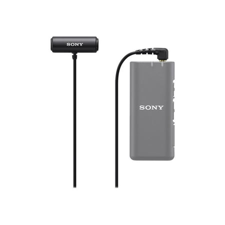 Sony Pro Wired Electret Condenser Microphone, Black