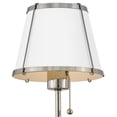thumbnail image 5 of 4890PN Hinkley Lighting Clarke - 14W 1 LED Medium Wall Sconce-15.75 Inches Tall and 7.25 Inches Wide-Polished Nickel/Matte White Finish, 5 of 23