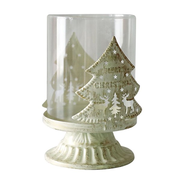 Candelabro JWDX, candelabro retro europeo navideño para mesa de comedor, candelabro de cristal, candelabros, candelabros, candelabros de té, decoraciones navideñas, decoraciones de mesa, regalos para