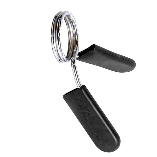 2 Pcs Pinces à Ressort pour Barre de Musculation Entraînement Physique Rapide Pince à Ressort pour Barre de Musculation Clips de Verrouillage de Poids, 25mm