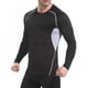 thumbnail image 1 of pstuiky camisas de manga larga para hombre, Camiseta deportiva de manga larga con cuello redondo para hombre, color liso camisetas de hombre l, 1 of 4