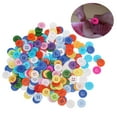 thumbnail image 4 of Resin Button, Mixed Color Resin Buttons 15mm Round 4 Hole Design  For Crochet For DIY Enthusiast For Clothes Sewing, 4 of 8