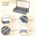 thumbnail image 4 of Flatware Storage Case, Silverware Storage Box with 4 Adjustable Dividers, Large Capacity Flatware Utensil Holder Case, Cutlery Storage Box with Handles and Removable Lid, 4 of 6