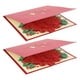 VGEBY 3D Carte de Voeux, Carte Pop Up, 2pcs Pop Up Cartes Arbre Rouge Papier d'Invitation 3D avec Enveloppes pour Anniversaire de Mariage – image 5 sur 8