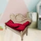 thumbnail image 5 of Sofá de casa de muñecas a escala 1:12, modelo de juguete retro, muebles en miniatura, sillón para decoración de paisaje de casa de muñecas, dormitorio y hogar. Color llano, 5 of 9
