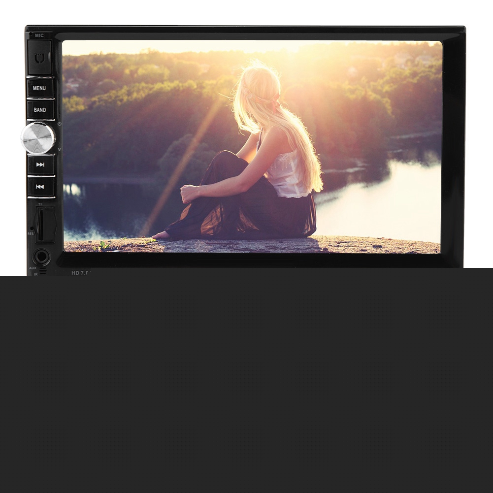 thumbnail image 1 of 7inch Double Din Car Multimedia Player Audio Stereo FM Radio Touch Screen (with camera), 1 of 8