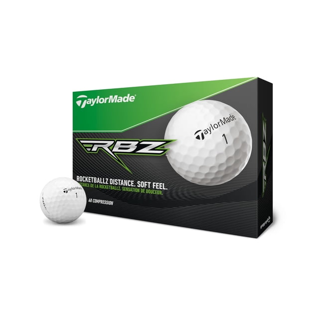 Pelotas de golf TaylorMade ROCKETBALLZ, paquete de 12