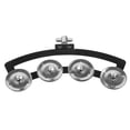 thumbnail image 1 of OUNONA Hand Tambourine Bell Aluminum Alloy 1Pack, 1 of 7