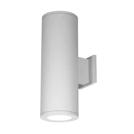 

Wac Lighting Ds-Wd08-Fb Tube Architectural 2 Light 22 Tall Led Outdoor Wall Sconce -