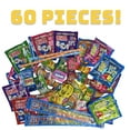 thumbnail image 2 of Sour Candy Variety Sampler Pack, Up to 30 Flavors | 60 Units Featuring Slush Puppy, Warheads, Icee, Nerds and more, 2 of 5