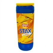 Lay's Stax Cheddar Potato Crisps 5.5 oz (2 pack)