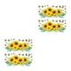 thumbnail image 2 of Pegatinas de Pared Kearding 2 Piezas Flores Hojas Verdes Calcomanías Decoración del Hogar, 2 of 6
