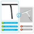 thumbnail image 4 of DNZPFU Silicone Shower Squeegee for Glass Doors,Mirror & Window ,Tile Scrubber Cleaner | With Hook, 4 of 7