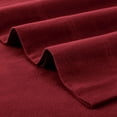 thumbnail image 3 of Superior Solid Flannel Cotton Sheet Set, Twin, Burgundy, 3 of 10