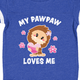 thumbnail image 4 of Inktastic My Pawpaw Loves Me with Bigfoot Girls Baby Bodysuit, 4 of 5