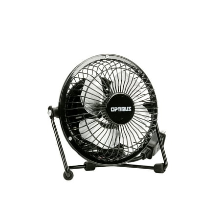 Optimus 4" Personal Fan, Model #F-4040, Black