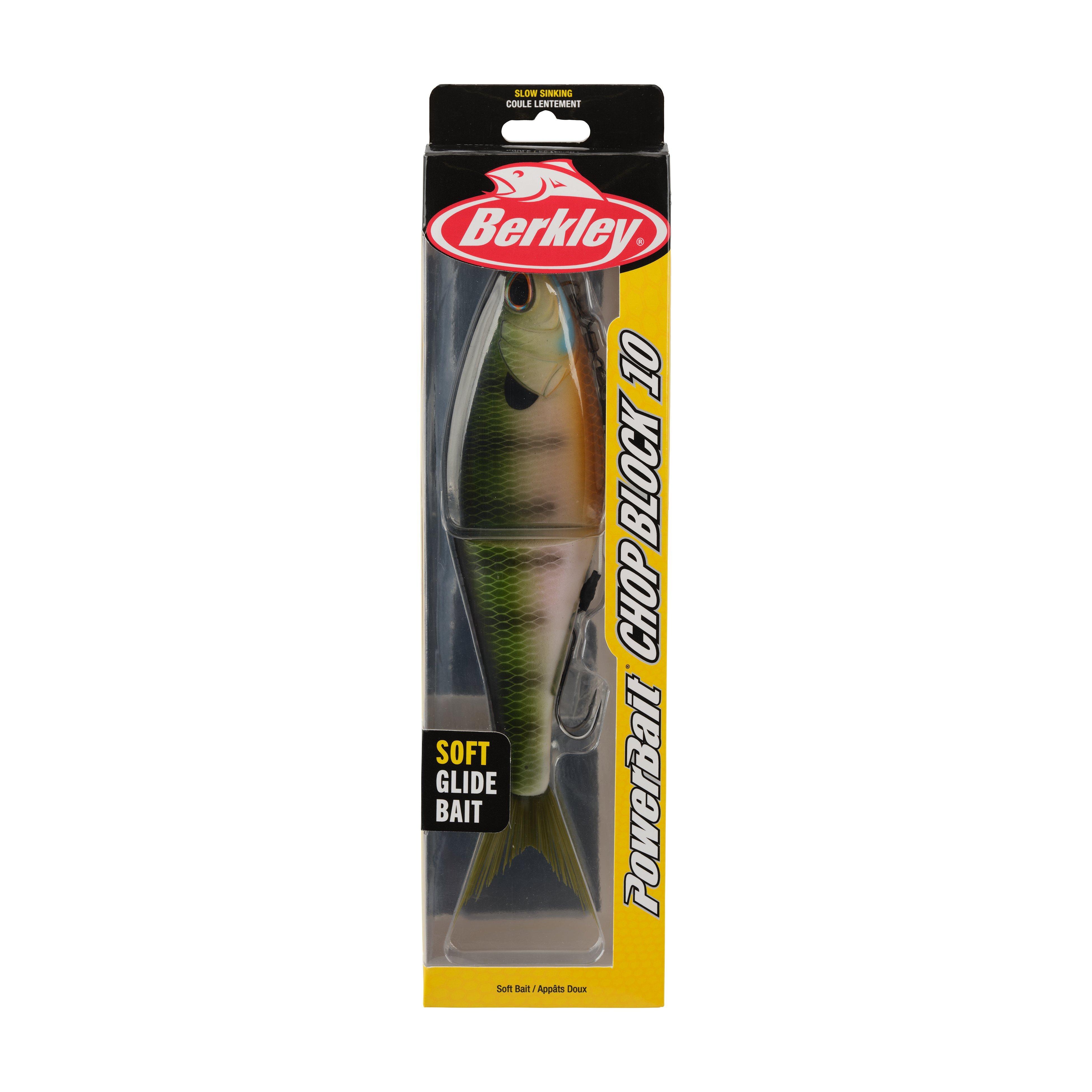Berkley PowerBait® Chop Block, 10 in, MF Bluegill