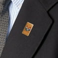 thumbnail image 2 of Hanging With My Gnomies Gnomes Metal Rectangle Lapel Hat Pin Tie Tack Pinback, 2 of 3