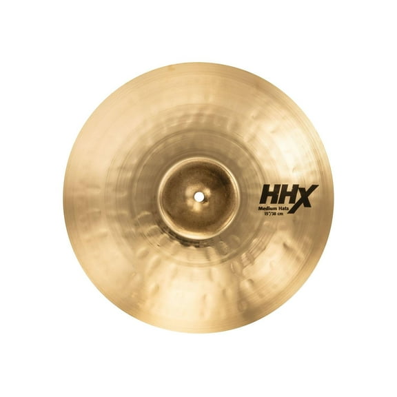 Sabian HHX Medium Hi-Hat Pair - Brilliant (15")