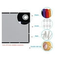thumbnail image 3 of 16:9 Projector Anti-Light Curtain Screen 100 120 Inches 3d HD Portable Projection Screen With Holes Outdoor Indoor ,Not Opaque Projection, 3 of 6