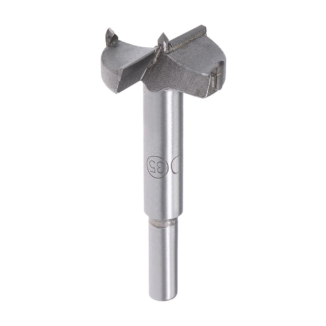 Broca de madera Uxcell de 23 mm de diámetro con punta de carburo y vástago redondo, 35 mm