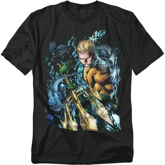 JLA T-Shirt Aquaman 1 Unisex Graphic Tee For Men & Women