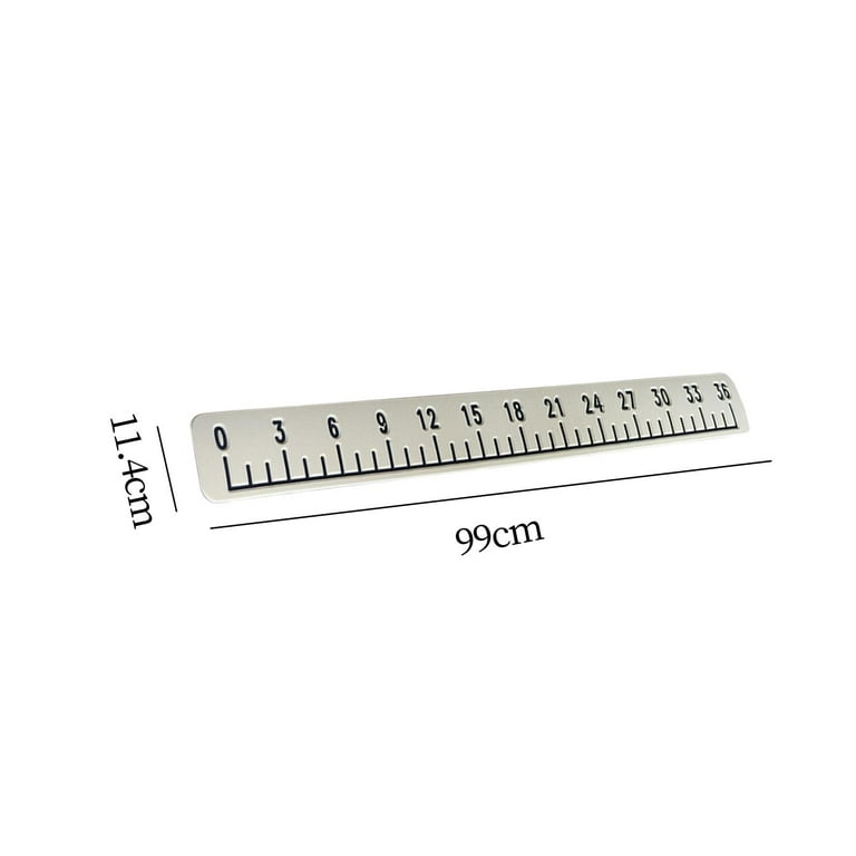 Hyper Tough 36-inch x 1-inch Aluminum Ruler