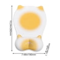 thumbnail image 2 of Kitty Design Mouse Pad Personalized Wrist Rest Ergonomic Mouse Mat for Home Office Working Gaming Desktop Accessories, 2 of 7