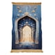 thumbnail image 3 of Alfombra de oración multifuncional suave con temática islámica para viajar a casa. Estilo E, 3 of 9