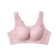 thumbnail image 3 of Sujetador inalámbrico para mujer, transpirable, Hacer subir, bralette, niña, sexy, encaje, malla, ropa interior, regalo superior, rosa, 36/80 Sweethay AP001191-02B, 3 of 7
