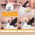 thumbnail image 4 of Topsome Upholstery 4 in 1 Staple Gun Heavy Duty with 4000 Staples, Staple Remover and Gloves, Manual Adjustment Stapler Gun for Wood, Crafts, Wall, Arts, DIY, Decoration, 4 of 7