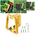 thumbnail image 1 of Folding Bike Carrier Bracket Front Bag Holder Durable Aluminum Cargo Frame Bag Rack Aureate, 1 of 10