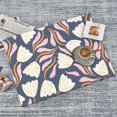 thumbnail image 4 of YFYANG Absorbent and Non-Slip Dish Drying Mat for Kitchen, Floral Texture Graffiti Microfiber Large Drying Pad, 18 x 24 in, 4 of 9