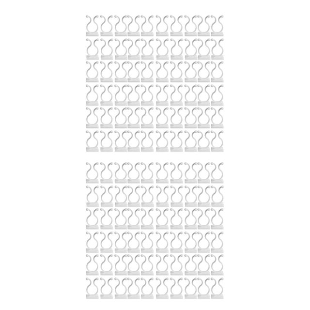 Wosthever Clips para plantas trepadoras, accesorio de pared, soporte para verduras de jardín, accesorios de soporte adhesivo, organizador de cables para blanco L 2piezas Wosthever CBP188964