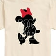 thumbnail image 3 of Mickey & Friends - Minnie Logo Silhouette - Men's Short Sleeve Graphic T-Shirt, 3 of 5