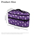 thumbnail image 6 of HELLHERO Handheld Iron Portable Storage Bag Lightweight Iron Accessories Heart-Shaped Rainbow Horse Pattern Travel Steamer Bag, Bag Only, 6 of 6