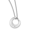 thumbnail image 1 of SS White Ice Diamond Necklace 18 Inch, 1 of 3