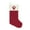 Pet, variant on St. Nicholas Square® Large 21″ Red Knit Monogram Stocking, R