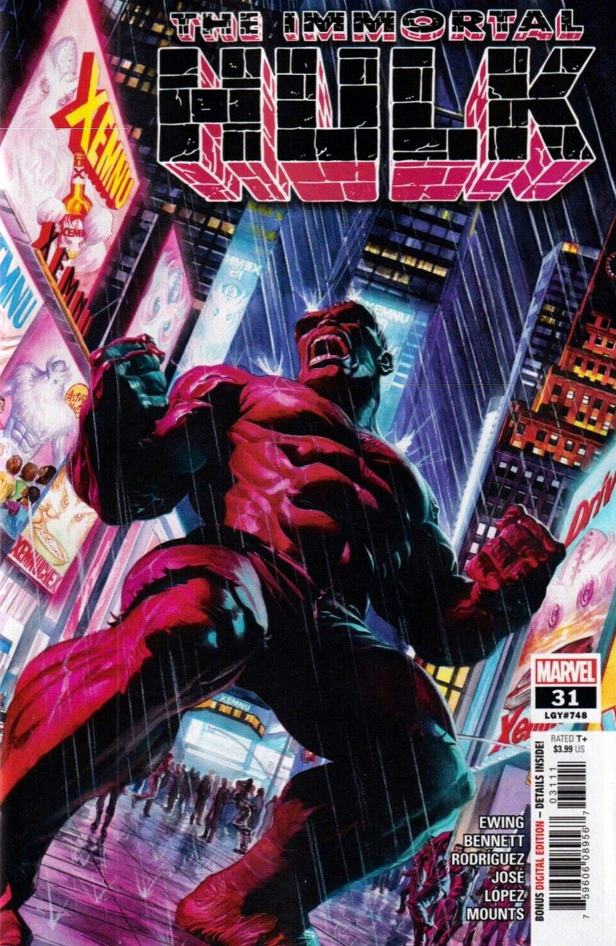 Cover of Immortal Hulk #31
