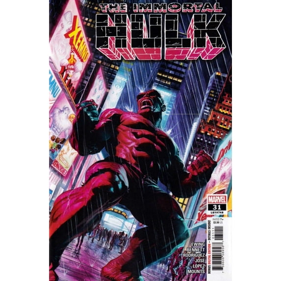 Immortal Hulk #31 VF ; Marvel Comic Book