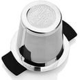 thumbnail image 2 of Infusor de té de malla extrafina, colador de té de acero inoxidable para té y café de hojas sueltas, filtro de té de gran capacidad para tazas de té, teteras, tazas, asas dobles de silicona, 2 of 6