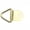 Gold - 10 * Hook + 10 * Screw, variant on Moonsky Picture Frame Hangers, Metal Triangle Ring Hooks with Screws for Wall Mount Mirror and Art Decor, Heavy Duty Hanging Kit, 10-Pack