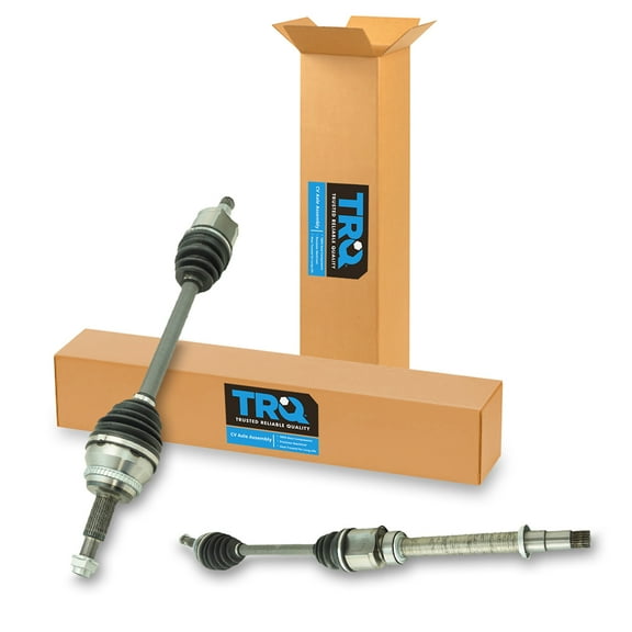 TRQ New Complete Front CV Axle Shaft Assembly Pair Set 2pc for Sienna FWD 3.5L CSA85224 Fits select: 2011-2016 TOYOTA SIENNA