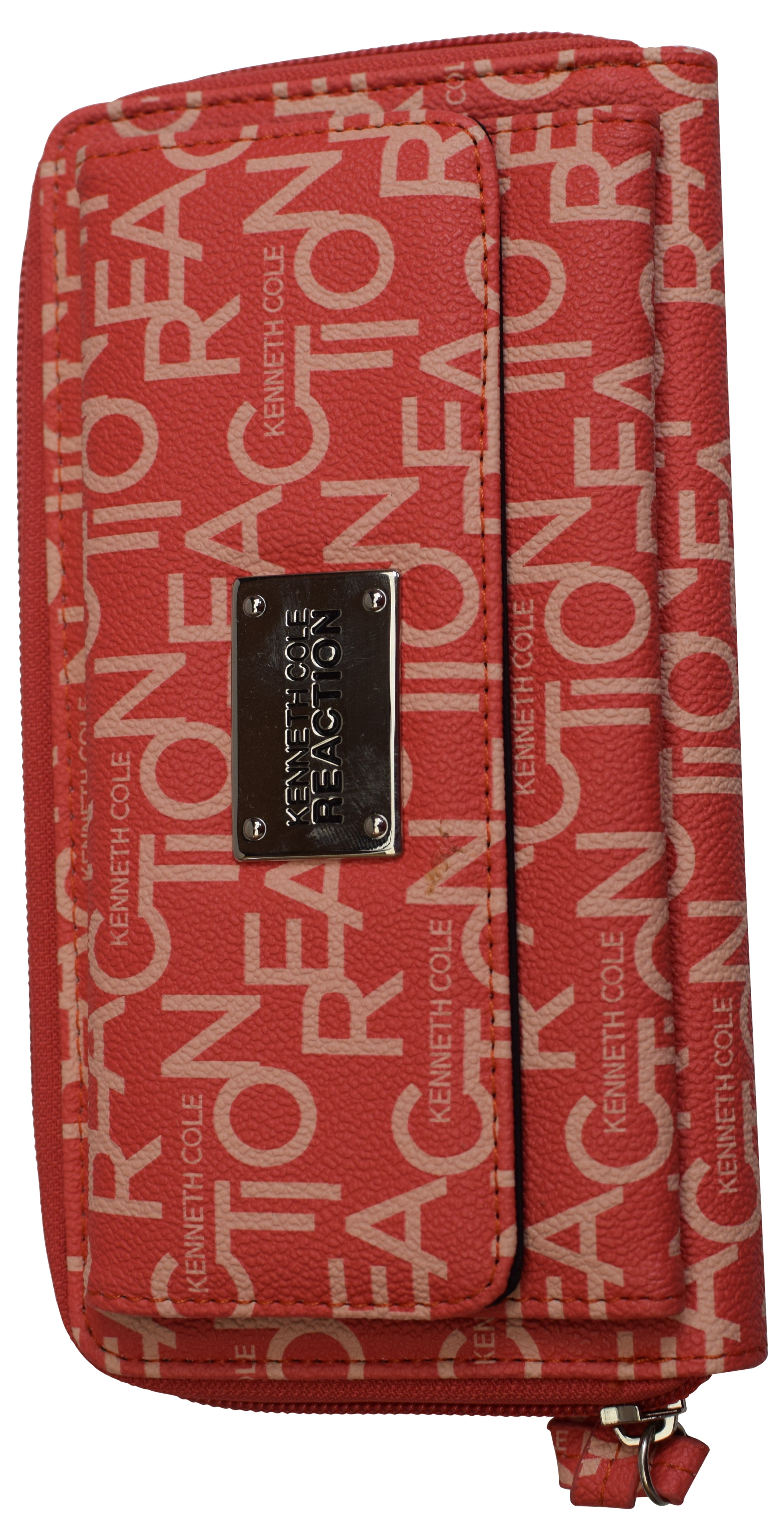 Portefeuille Organisateur Pour Femme Kenneth Cole Reaction - Couleur Or, Style Clutch, Occasion