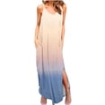 thumbnail image 1 of Elegante mujer Casual con cuello en V vestidos estampados verano sin mangas vestido de jersey OAVQHLG3B Store  lin121212, 1 of 5
