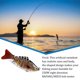 thumbnail image 3 of Soidarity Paquete de 3 señuelos de pesca de plástico de agua salada cebo falso atracción al aire libre Swimbaits artificiales Crankbait accesorio 10cm Pescar tipo 13 Soidarity OD023723-13, 3 of 6