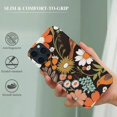 thumbnail image 2 of COMIO  Vintage Retro 70s Floral Flowers Case for iPhone 14, Aesthetic Hippie Groovy Orange Brown White Flowers Case for Teens Women Men, Unique Soft  Case for iPhone 14, 2 of 4