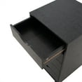 thumbnail image 3 of Naomi Home 5-Drawer Mobile File Storage Cabinet, Distressed Black, 3 of 9